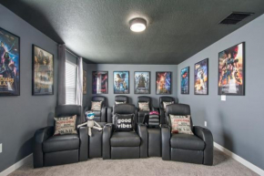 South Facing Pool , Themed Kids Room, Media Room villa